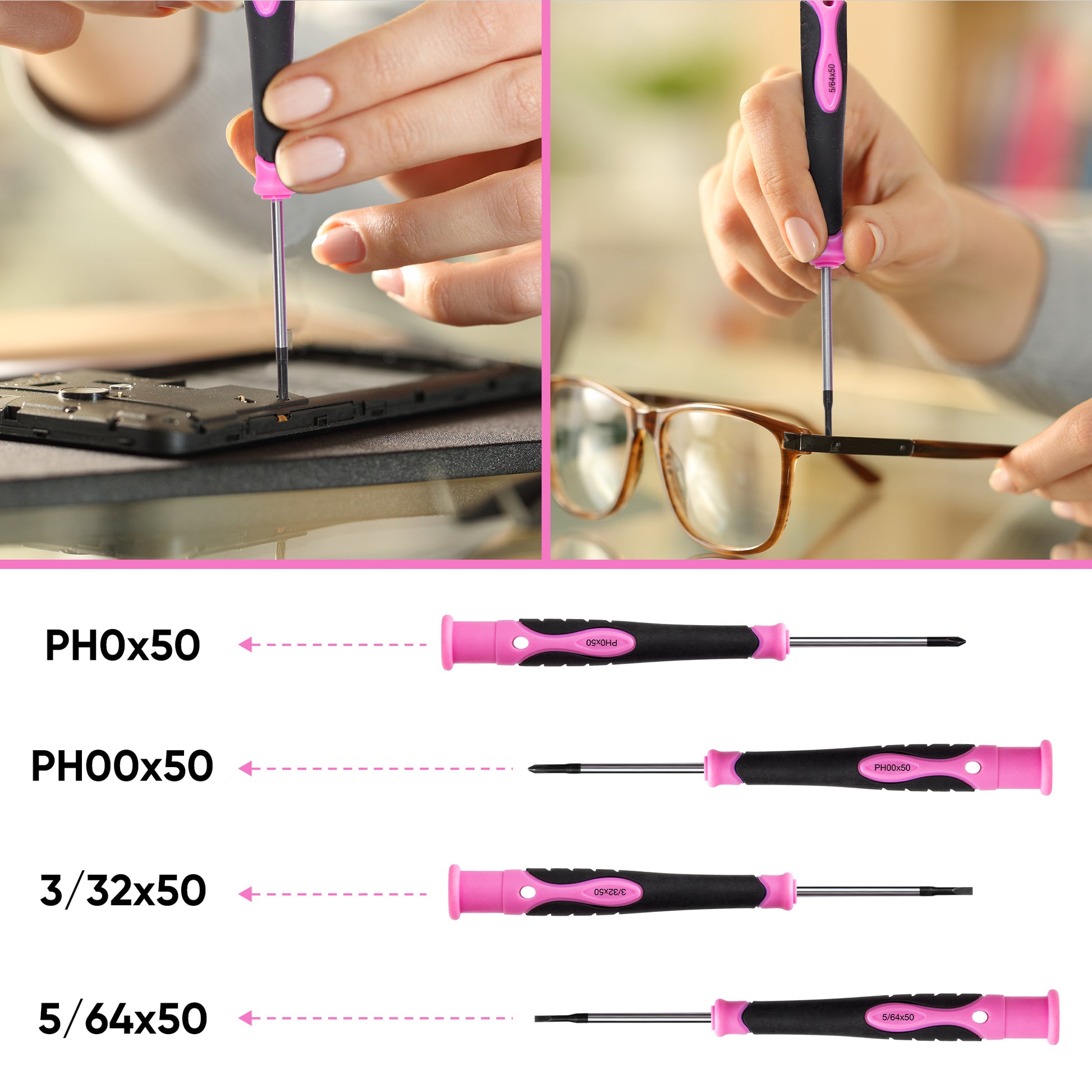 SHALL Pink Tool Set for Women, 166pcs Home Tool Kit with 12" Large Tool Bag Organizer