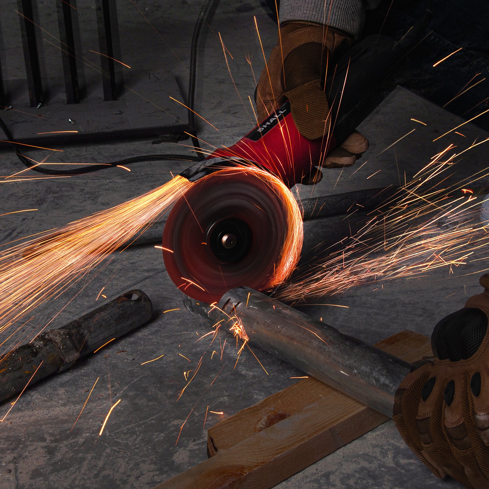 SHALL 50-Pack Cut Off Wheels 4 1/2 x 7/8 Inch, Cutting Wheel with Pouch for Angle Grinder, 4.5” Metal & Stainless Steel Fast Cutting Disc, Grinder Wheel for General Purpose Metal Cutting